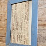 Teak mirror
