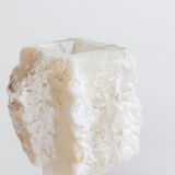 Pair of alabaster lamps, contemporary work