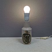 Small stoneware table lamp from Danish brand Okola, 1980s
