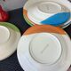 Plates Geneviève Lethu vintage modernist