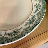 Lot green iron earth plates