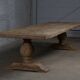 Grande table Monastère Soleil  en chêne massif – 300 cm – Finition patinée