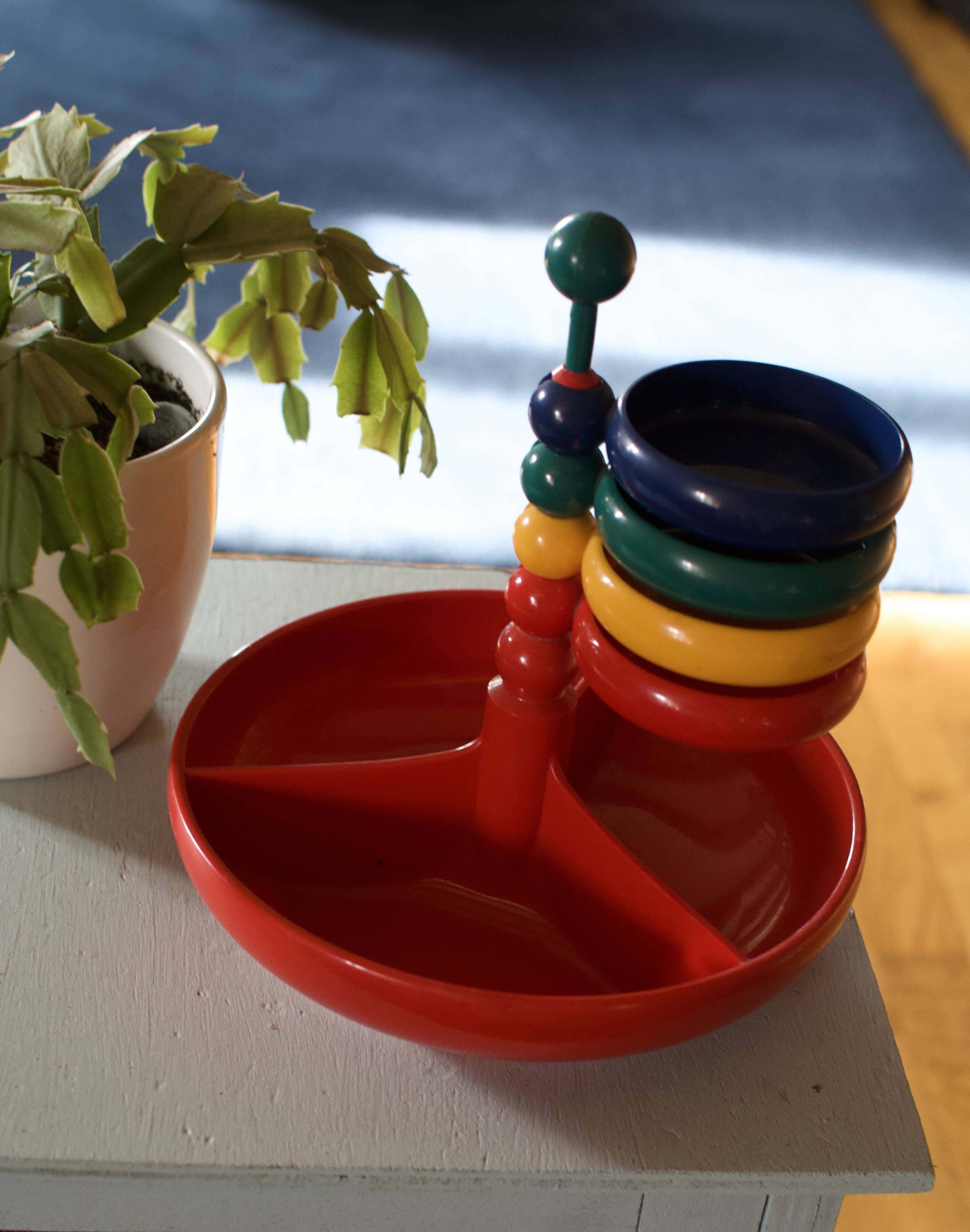 Servant plateau aperitif 70s