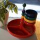 Servant plateau aperitif 70s