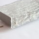 Ice glass wall sconce by Kaiser Leuchten, Germany 1960