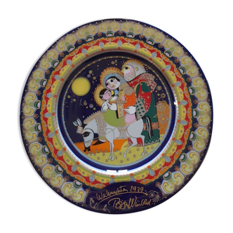 Decorative plate Rosenthal design Bjorn Wiinblad limited edition 1979