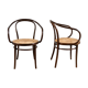 Pair of vintage armchairs Thonet 209 Le Corbusier Radomsko edition