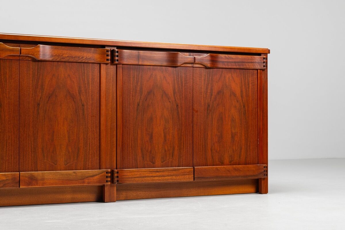 Franz Xaver sideboard in walnut Sproll Switzerland 1960