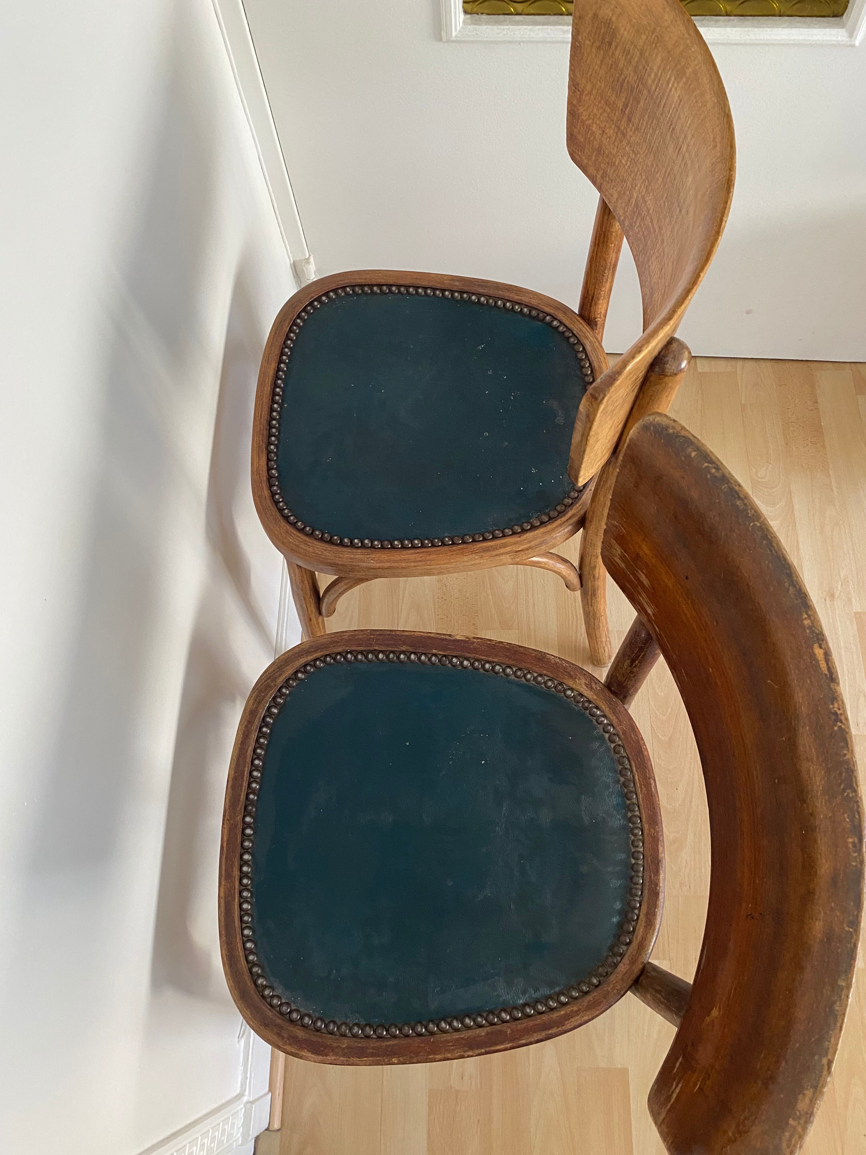 Paire de chaises bistrot