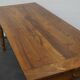 Table de ferme en orme massif