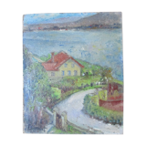 Peinture sur carton 1963