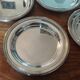 4 Gallia Christofle silver-plated bottle coasters