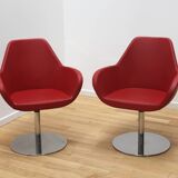 Pair of bip office chairs