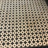 Former vintage flat underside white metal perforated around 1950