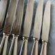 12 Christofle cheese knives