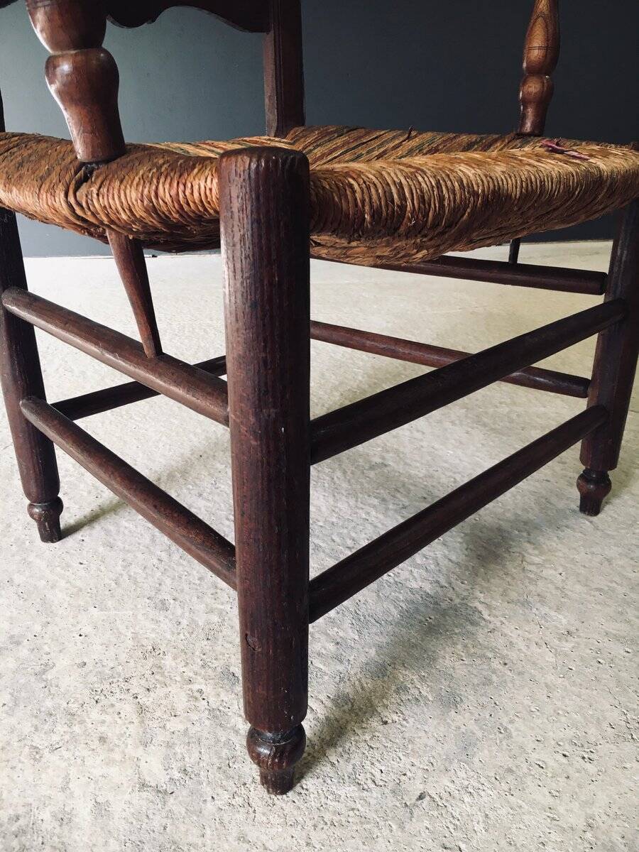 French Country Style Armchair, 1920s