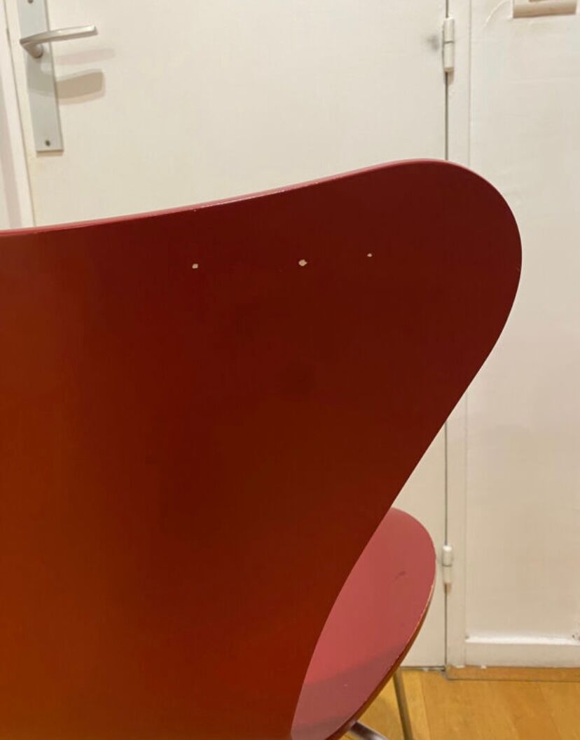Chaise serie 7 d'Arne Jacobsen pour Fritz Hansen