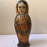 Indian-style wooden nesting dolls