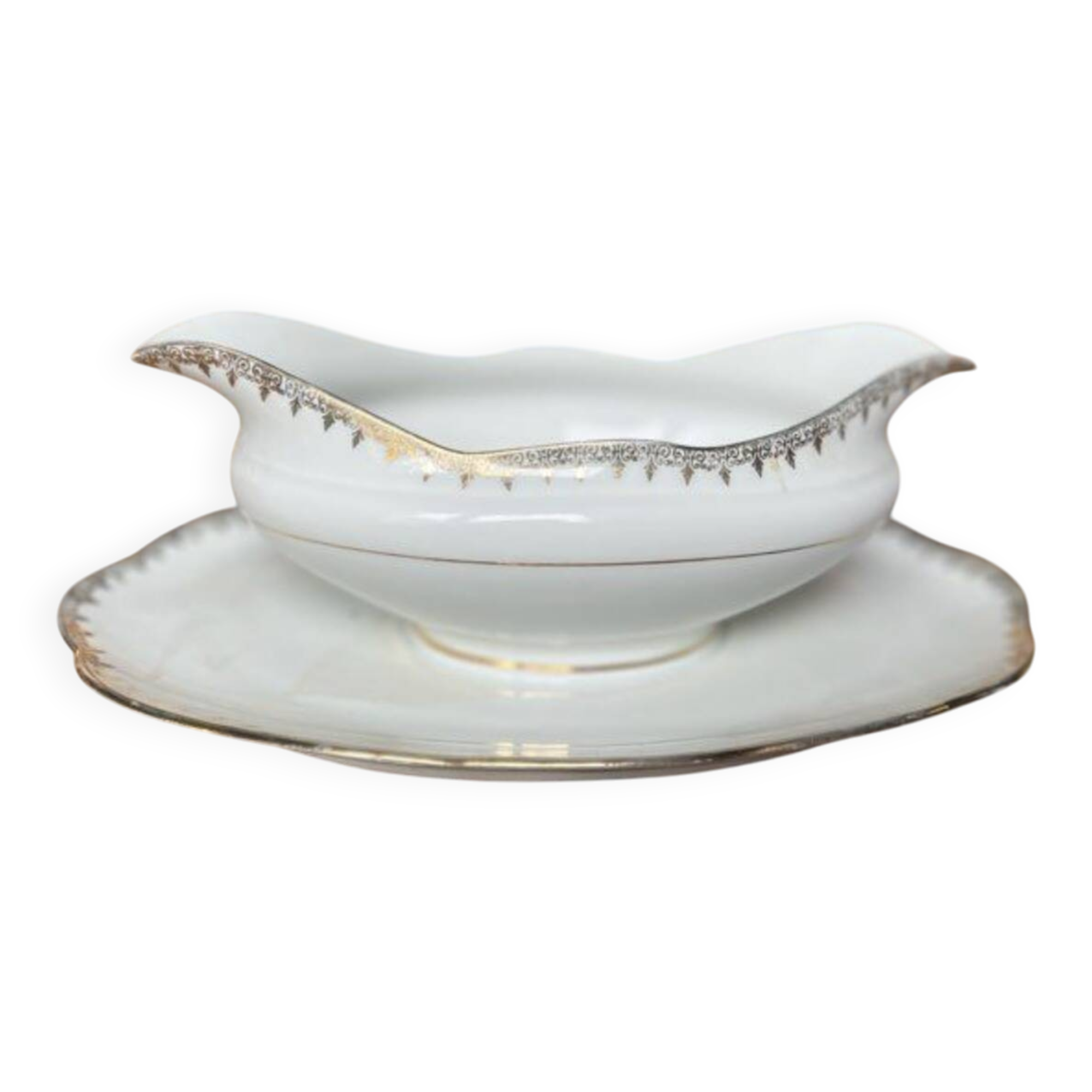 Sauce boat - Dureil apple tree 72 - Splendid Star porcelain