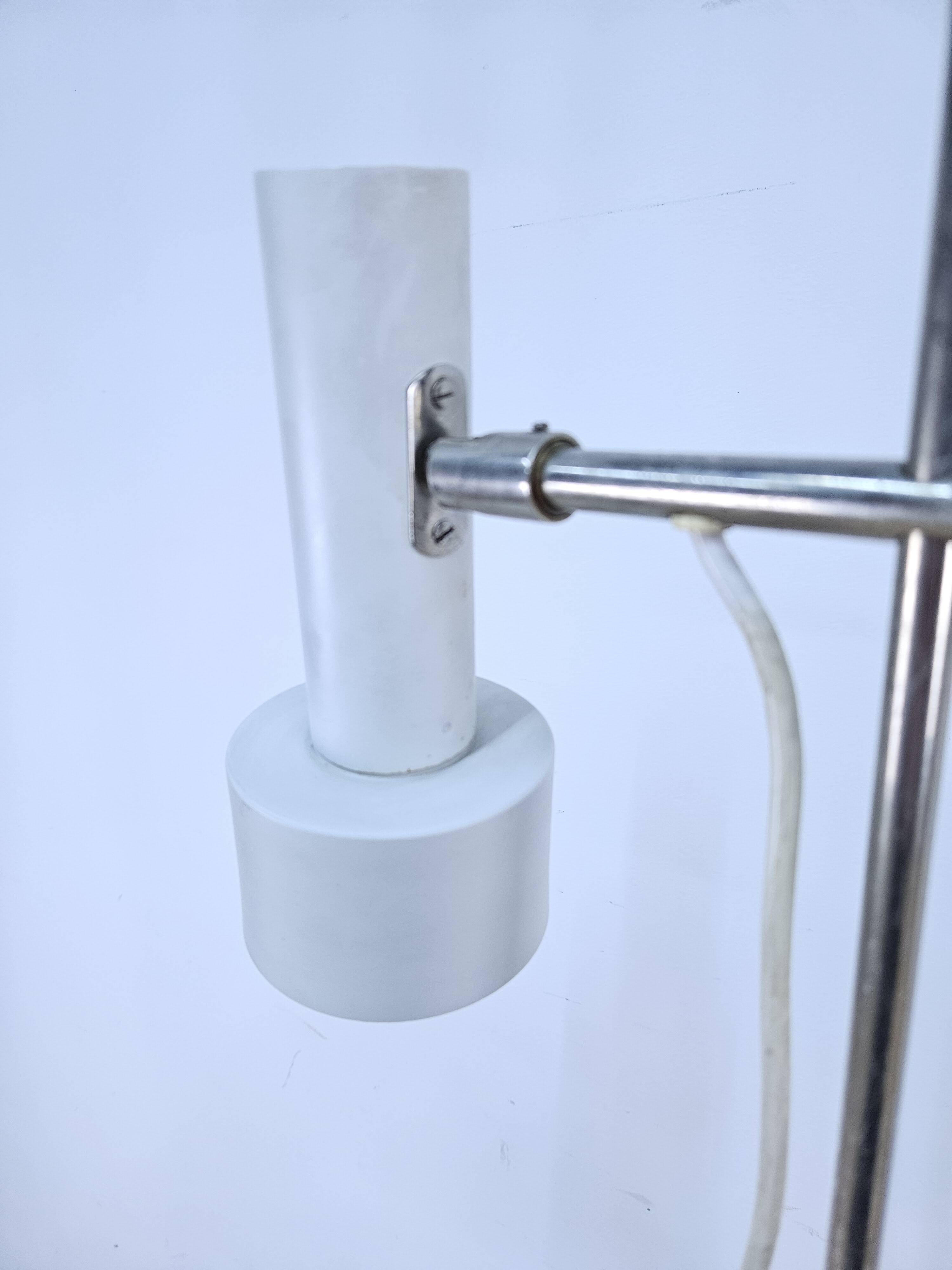 White floor lamp, Germany, 1960s.