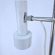 Lampe de sol blanche, Allemagne, années 1960.