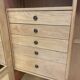 Wardrobe in solid oak