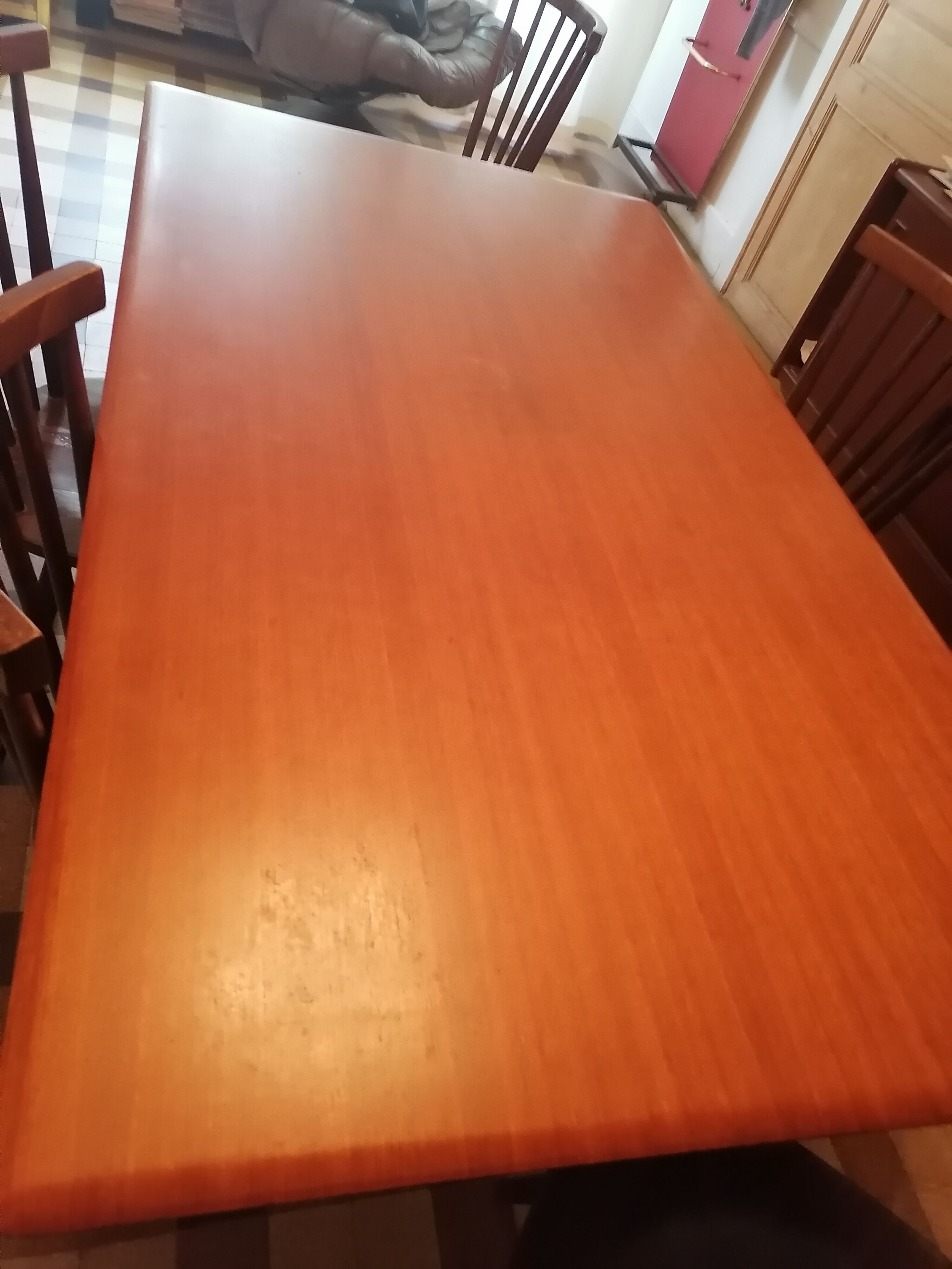 Teak 1960 scandinavian style dinning table