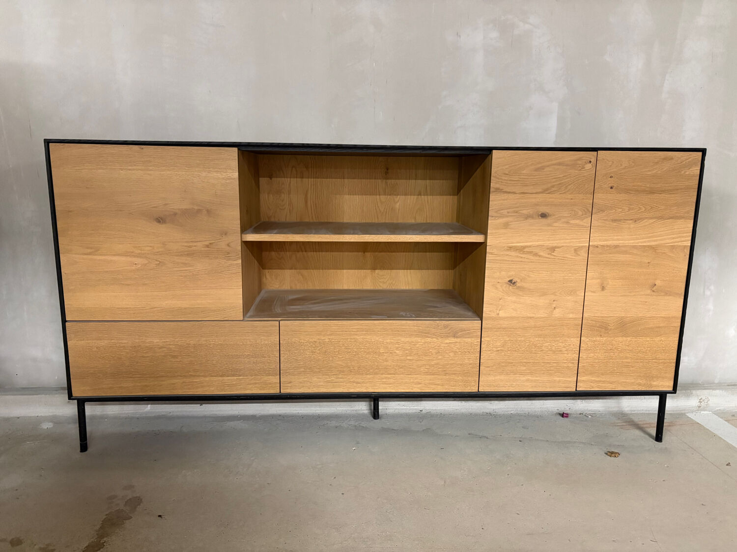 Buffet Bird Ethnicraft in solid oak