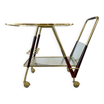 Bar Cart Trolley style Cesare Lacca, 1950’s