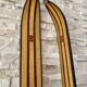 Vintage wooden Rossignol Hickory ski pair