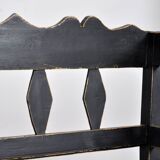 Banc ancien en pin, années 1920