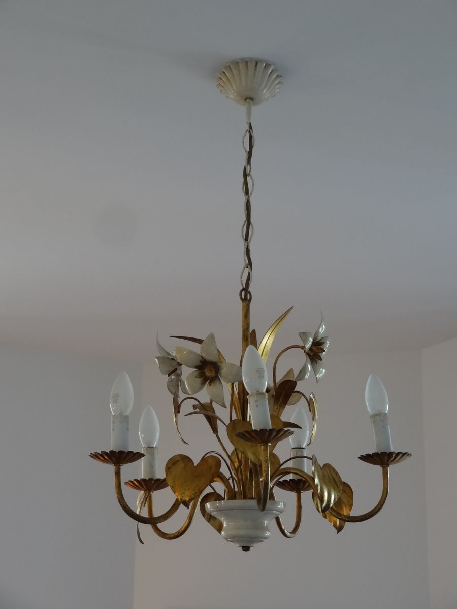Lustre metal dore and 70's