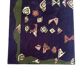 Tapis artistique tufté main Vezeley par Tisca France années 1990