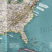Old map of the United States — Trade routes & Geography | Mexico