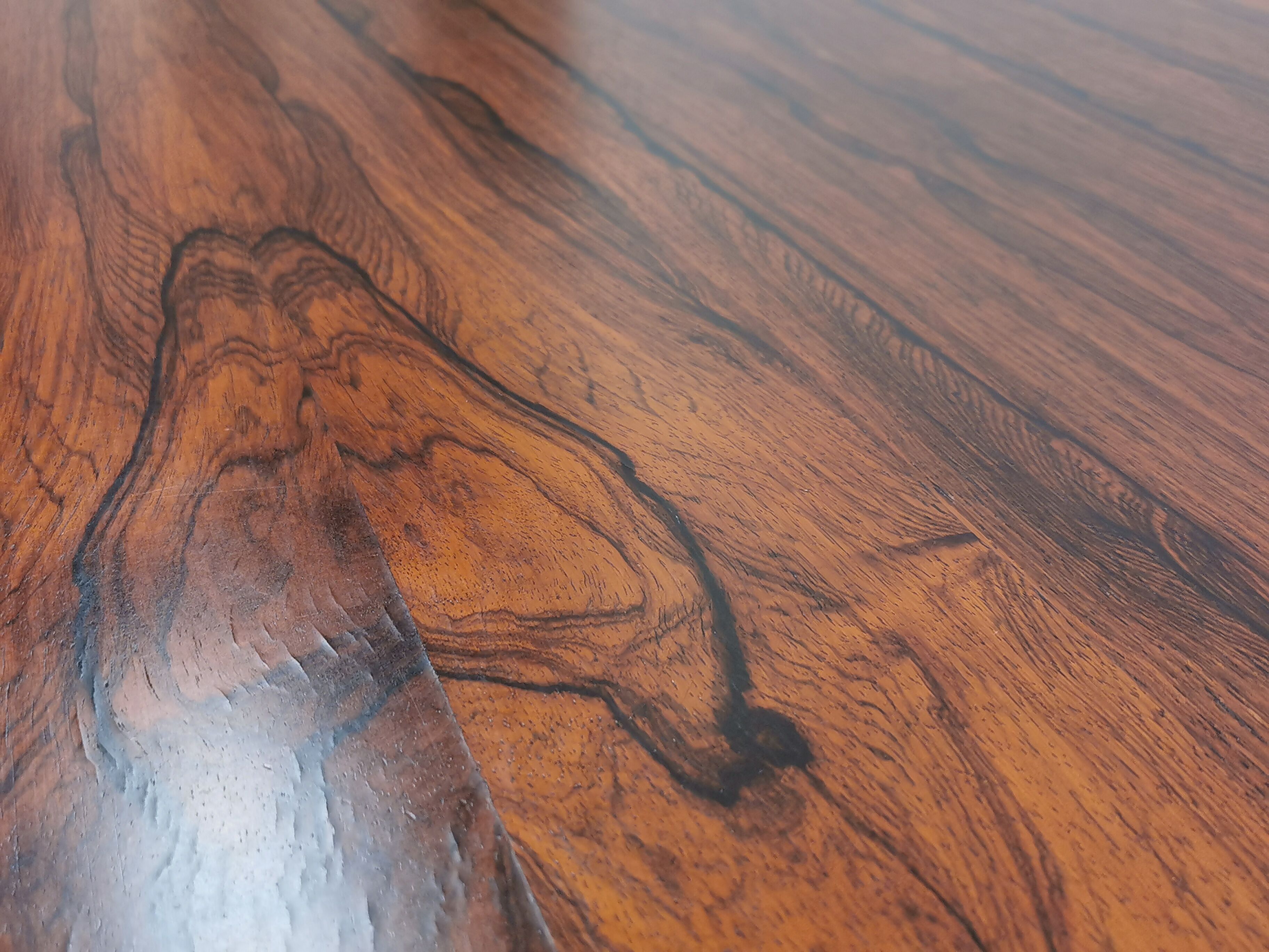 Scandinavian rosewood coffee table Johannes Andersen for Trensum