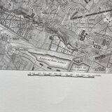 Map of Versailles by Delahaye