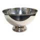 Large silver metal champagne basin