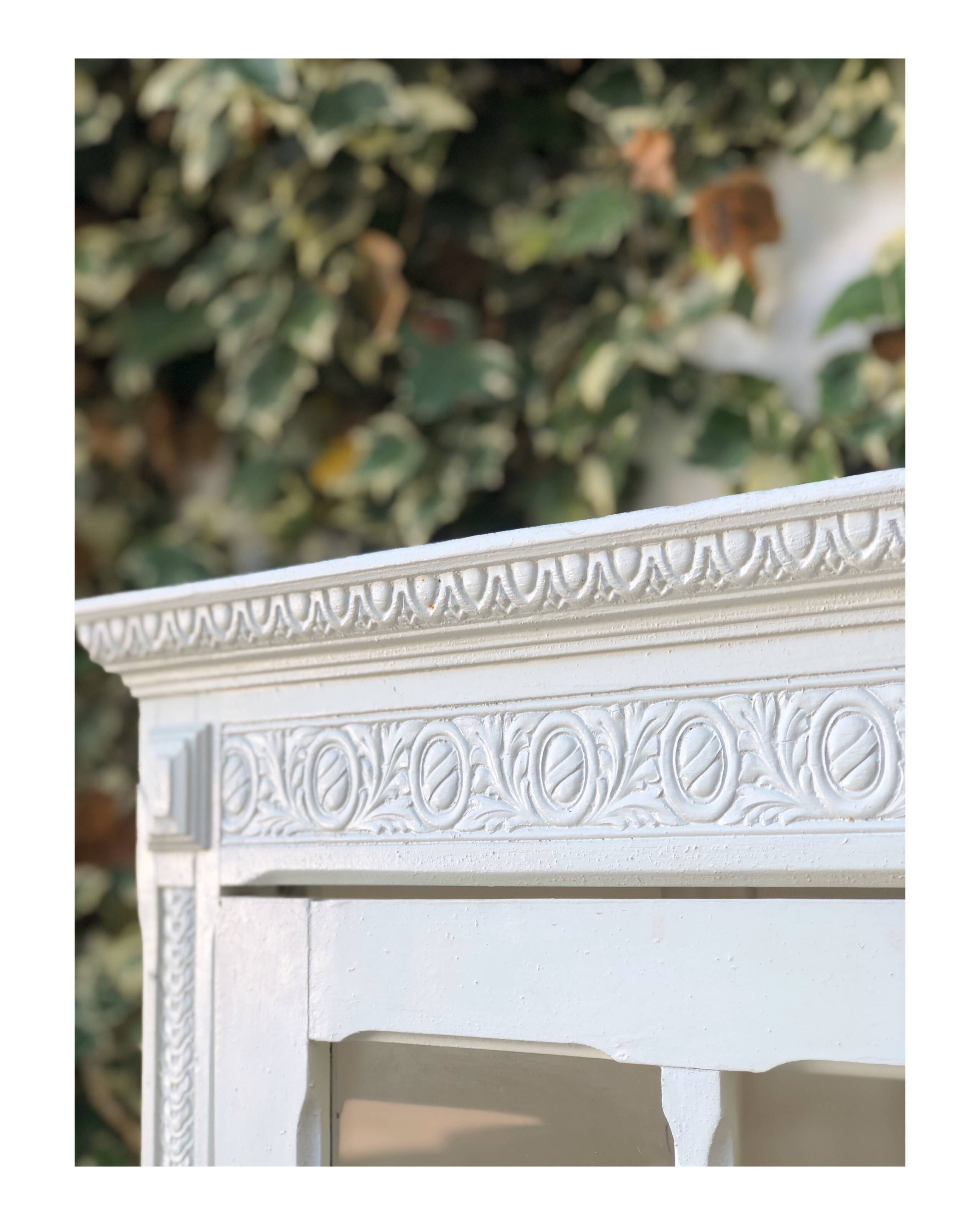 Glass-glazed Parisian wardrobe