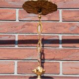 Brass chandelier, western Europe, circa 1950
