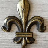 Brass fleur-de-lis