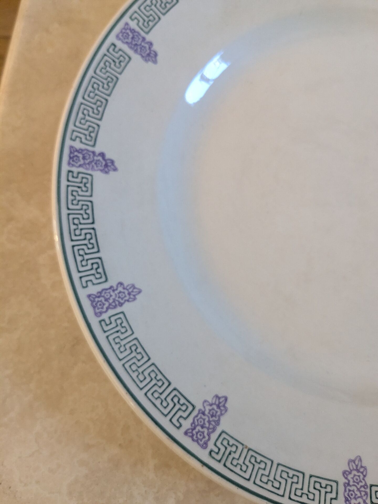 Two Longwy Janina serving dishes