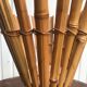 Cache jar in rattan and bamboo
