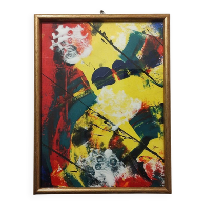 Peinture abstraite contemporaine