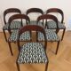 Table & 6 chaises Baumann modèle "gondole"