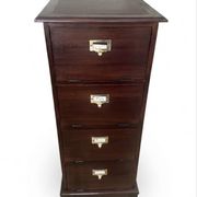 Mahogany veneer sorting furniture