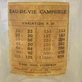 3 old large vials bottles glass laboratory pharmacy old chemistry
