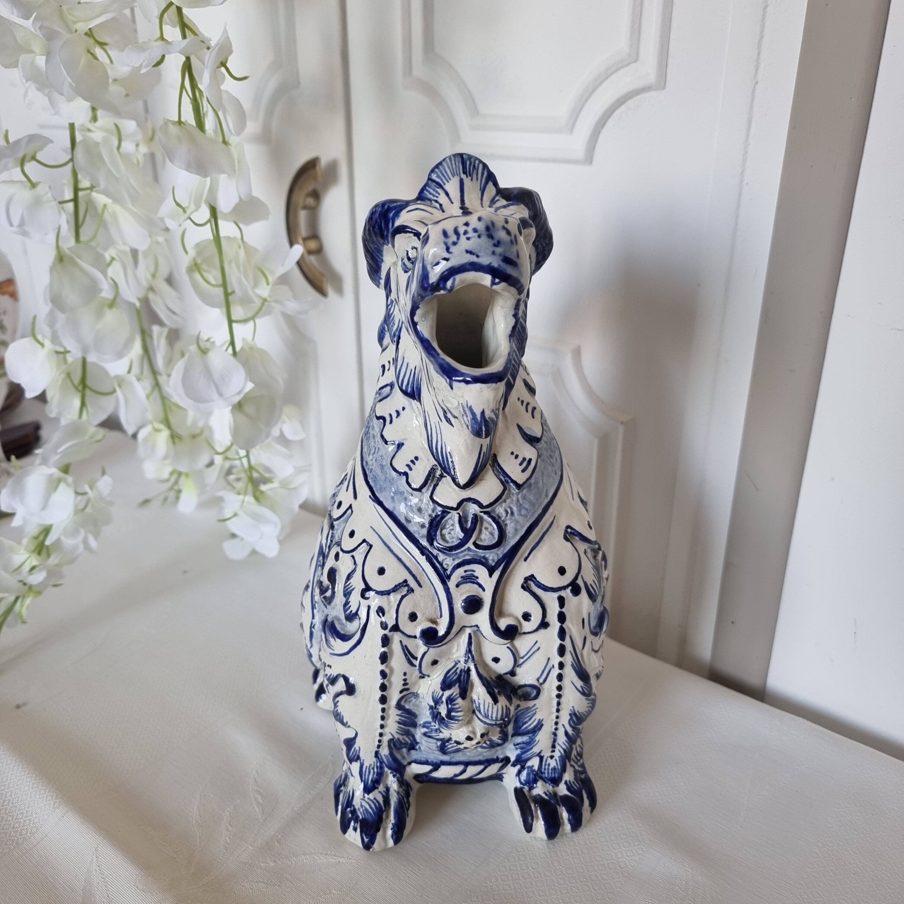 Aquamanil Pitcher with Chimera by Émile Gallé, 1890-1900