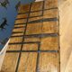 weathered antique teak chest / coffeetable