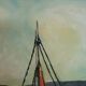 Old marine painting 1965