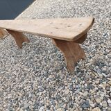 Ancien banc de ferme en sapin